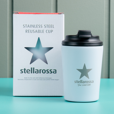 GIFT - 8oz Stellarossa Insulated Travel Cup - White