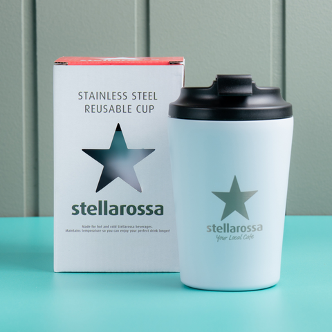 GIFT - 12oz Stellarossa Insulated Travel Cup - White