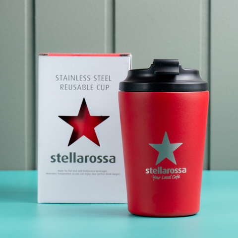 GIFT - 12oz Stellarossa Insulated Travel Cup - Red