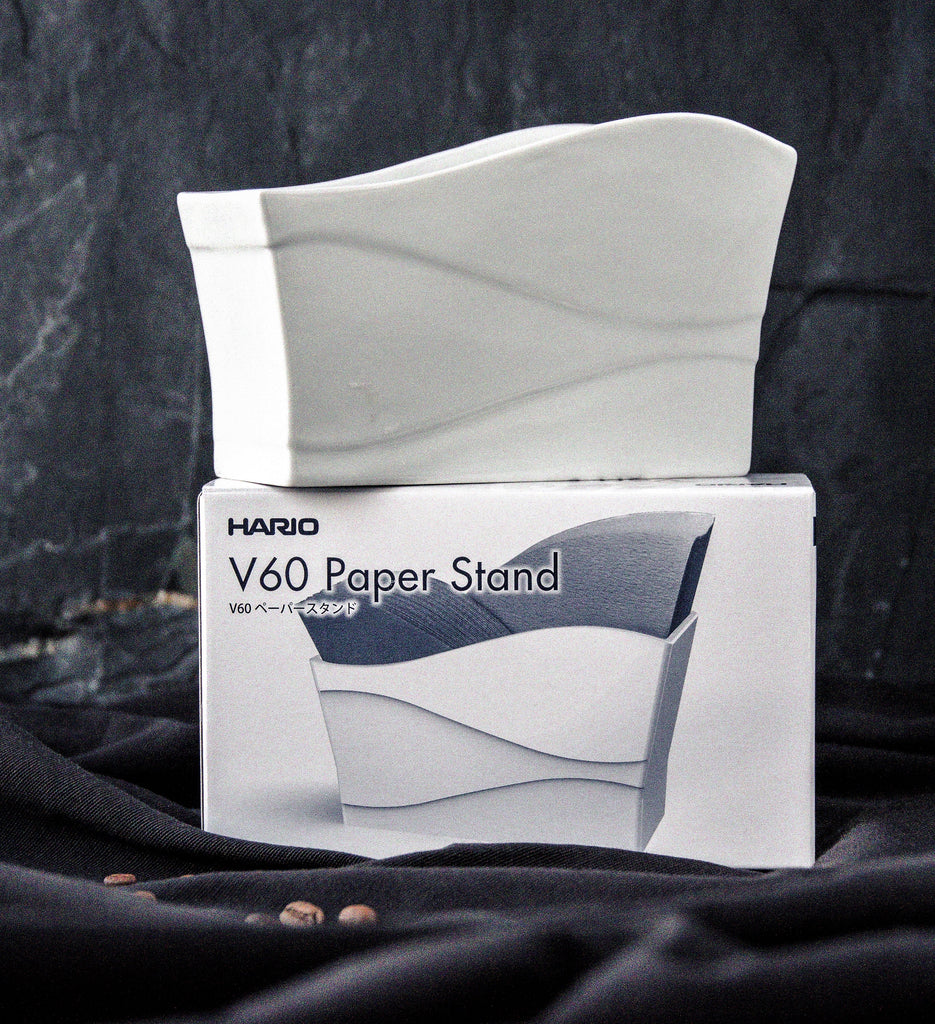 V60 Filter Paper Stand White